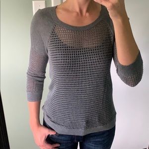 EXPRESS Open Stitch Pullover Sweater